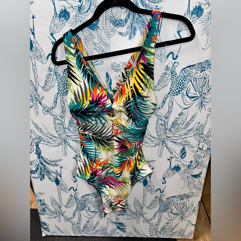 Shade & Shore Floral Swimsuit - NWOT